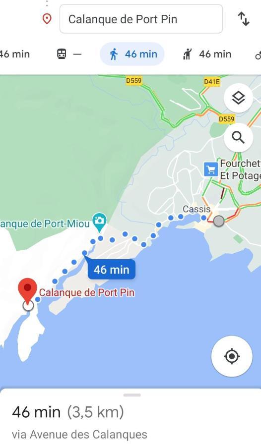 Appartement Au Coeur De Cassis Vue Sur Le Parc ภายนอก รูปภาพ